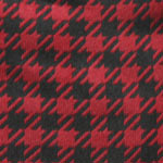 red and black check pants