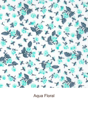Aqua Floral