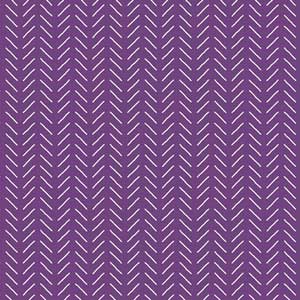 Purple Herringbone