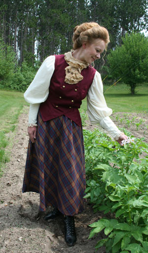 Vest and Skirt