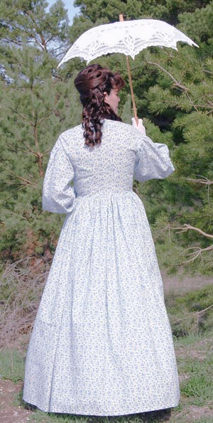 Civil War Print Dress Recollections