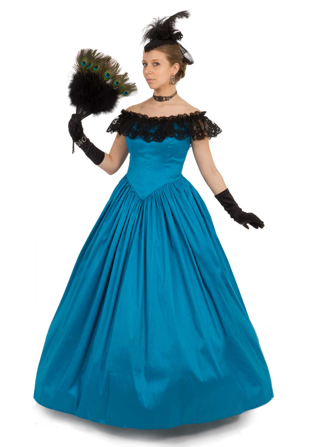 Dupioni Victorian Ball Gown | Recollections