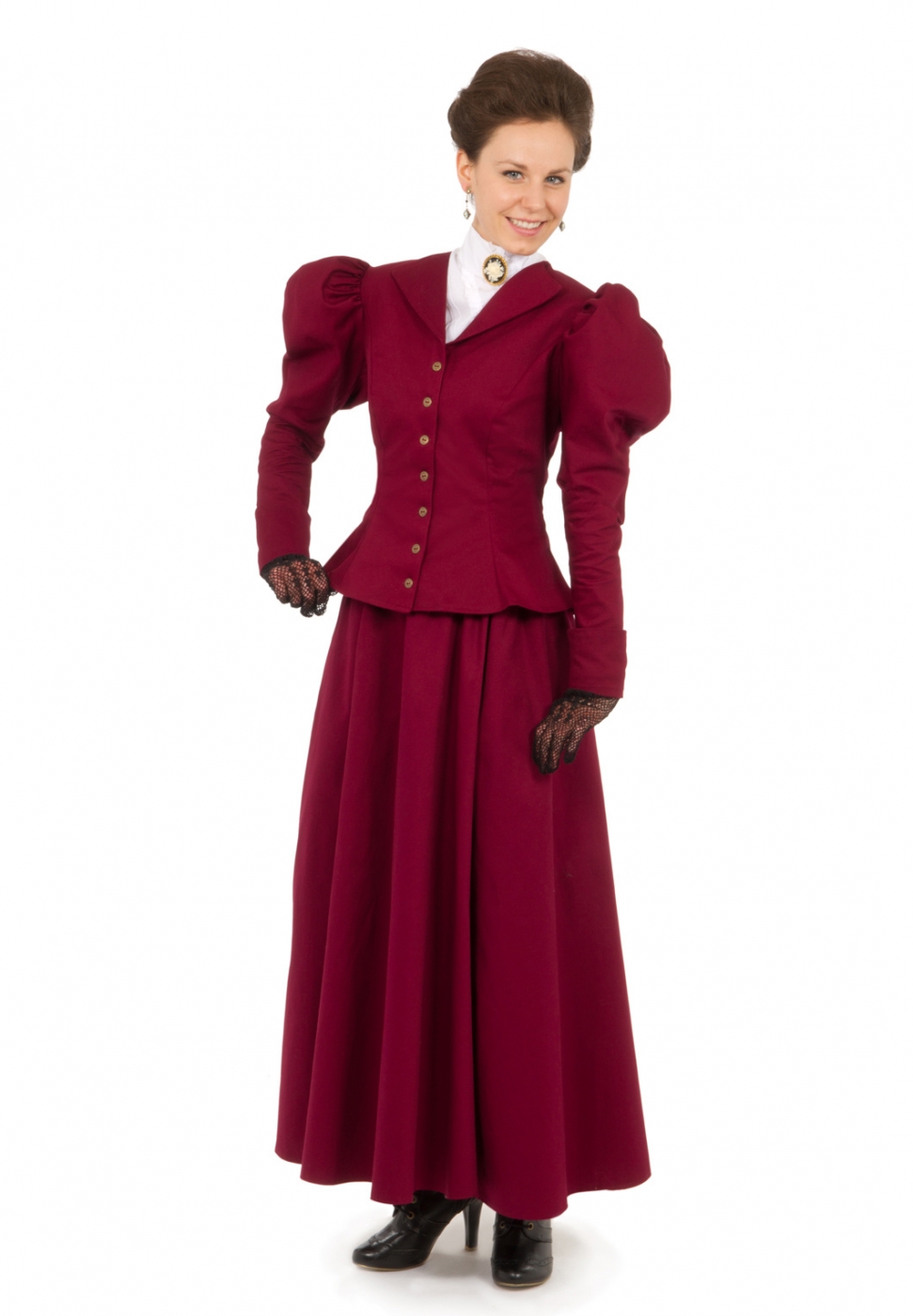 Old West Victorian Jacket and Skirt