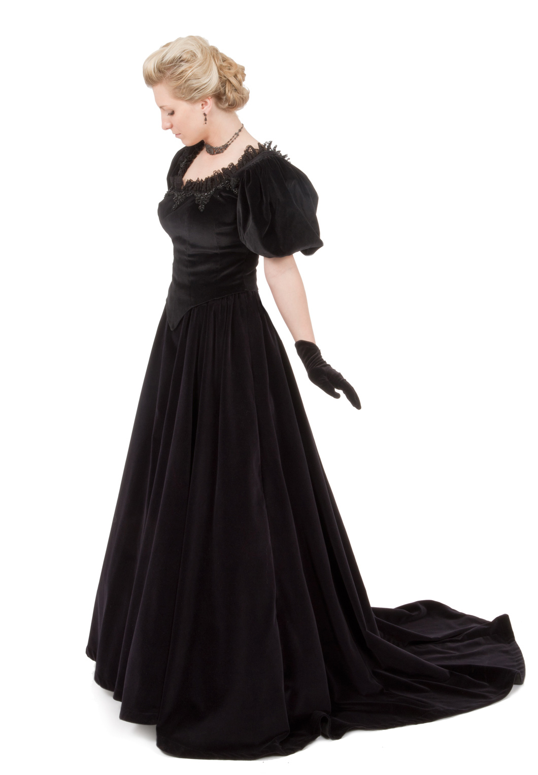 stylish fancy gown