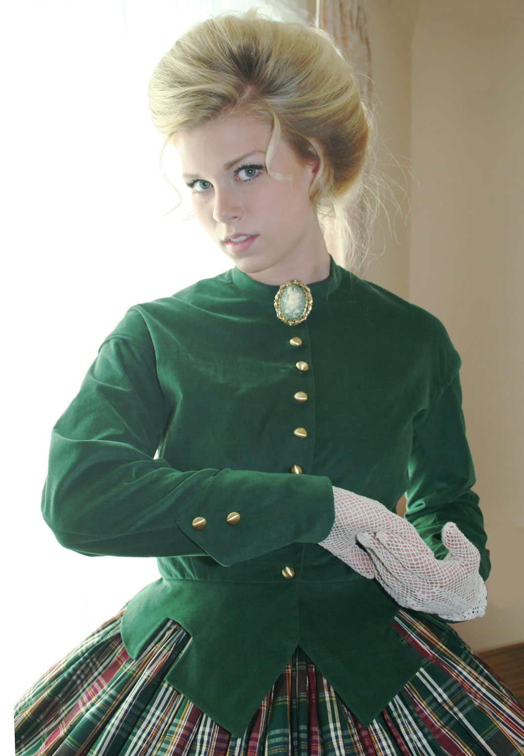 Gabrielle×AMERI 10TH HISTORY JACKETSKIRT Gabrielle × Ameri 10TH HISTORY JACKET