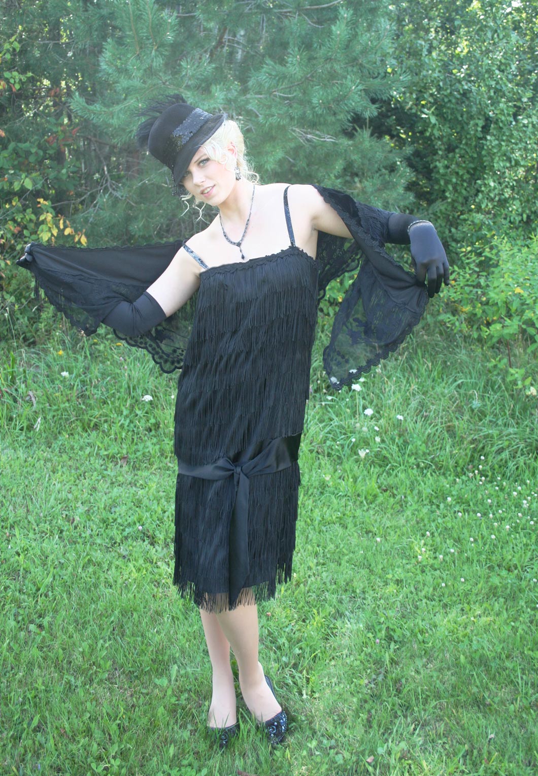Flapper Fringe Dress