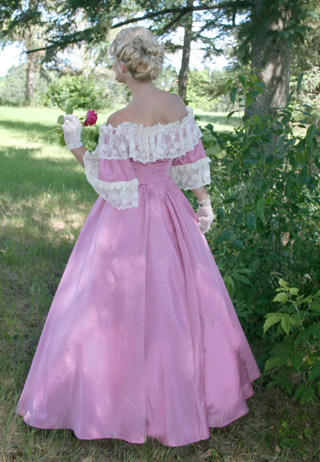 Pink Victorian Dress