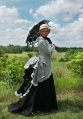 Madison Victorian Polonaise Dress