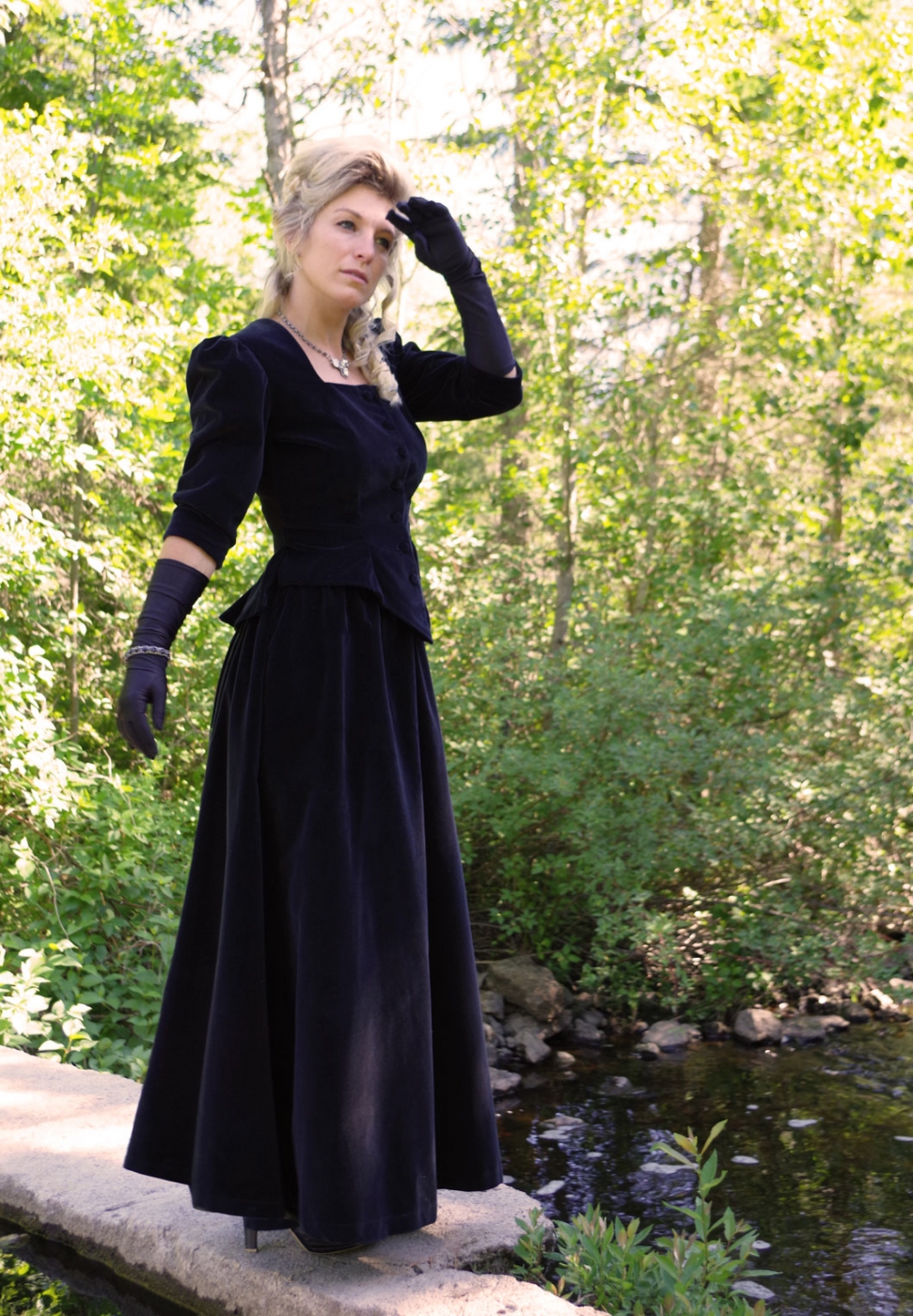 Velvet Jacket and Skirt | Recollections