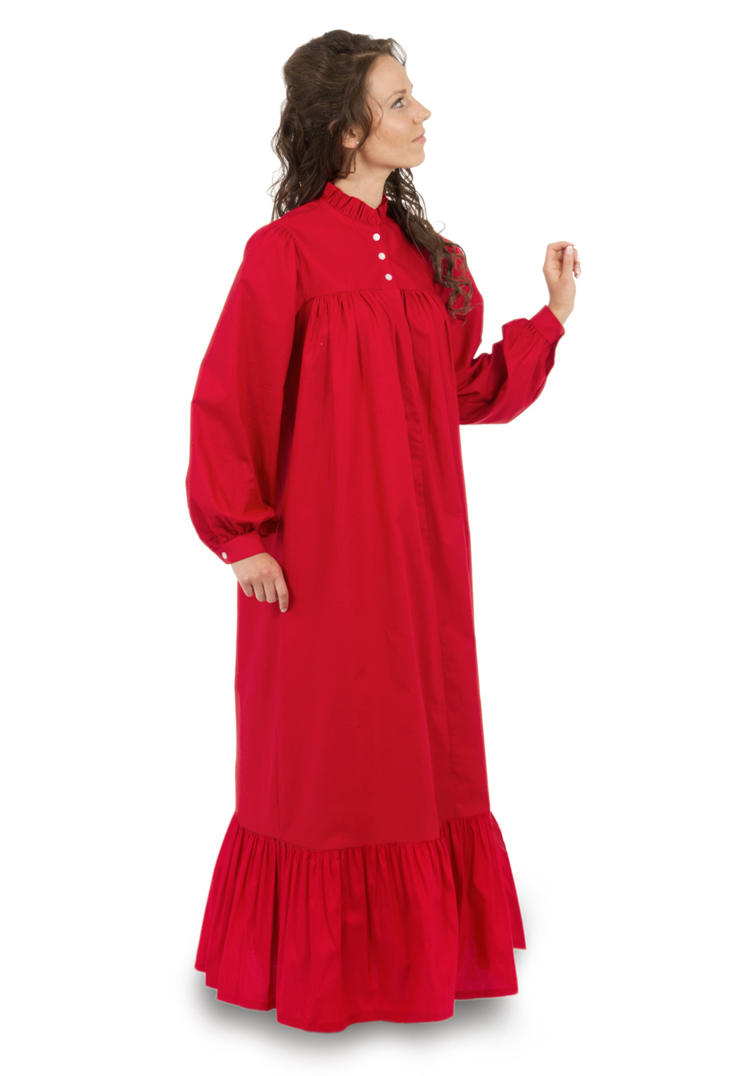 TST Women's Stretchable Satin Top & Pyjama Night Suit/Night Dress/Sleep Wear  Set (Red)