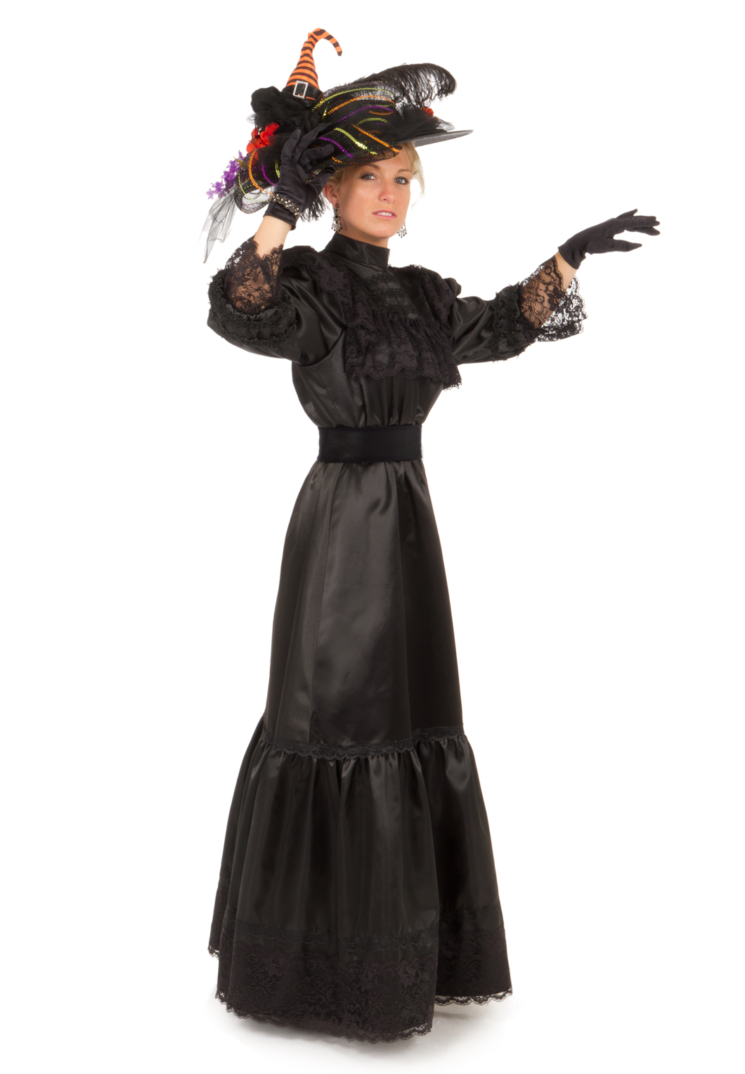 Satin Victorian Dresses