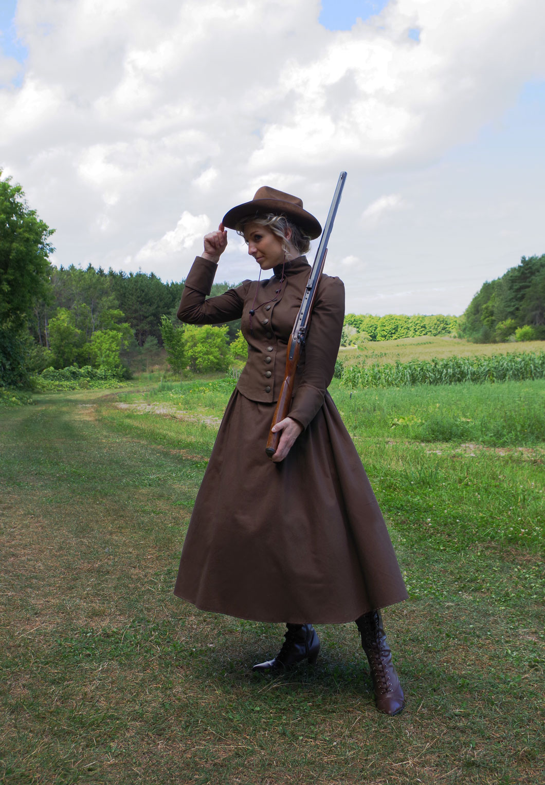 Annie Oakley Victorian Old West Suit