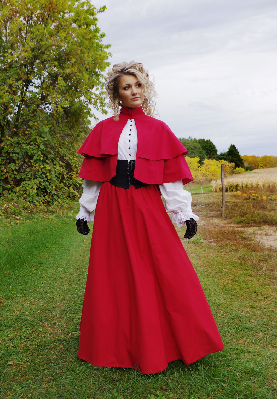 Caroling Double Tiered Cape and Skirt | Recollections