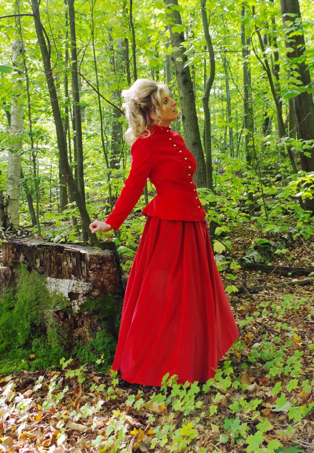 Jacqueline Velvet Victorian Suit | Recollections