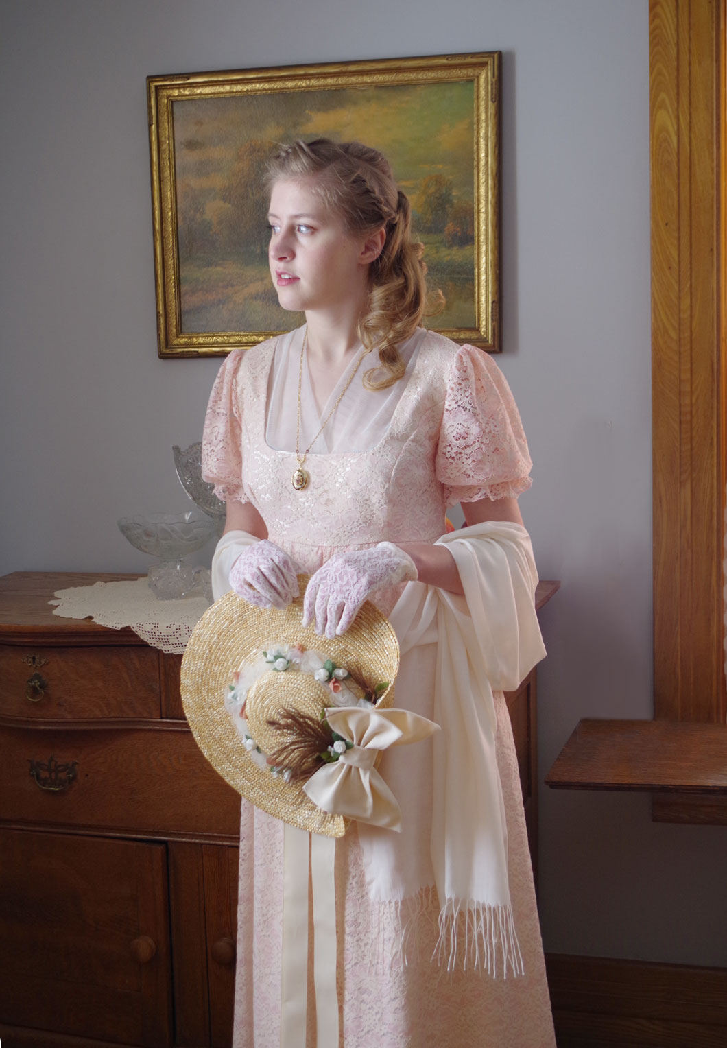 women's regency dress