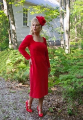 Margot Velvet Sheath Dress