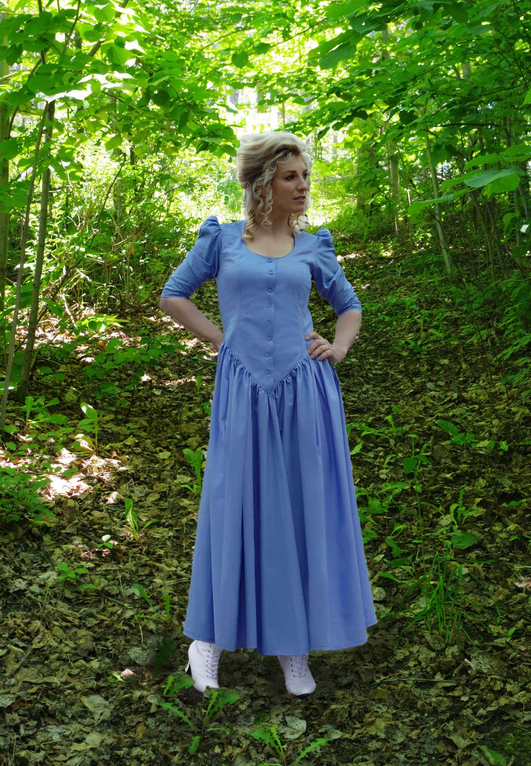 Emlyn Cotton Victorian Dress | Recollections
