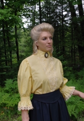 Camille Crawford Gibson Girl Blouse