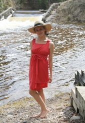 Della Vintage Style Bathing Suit