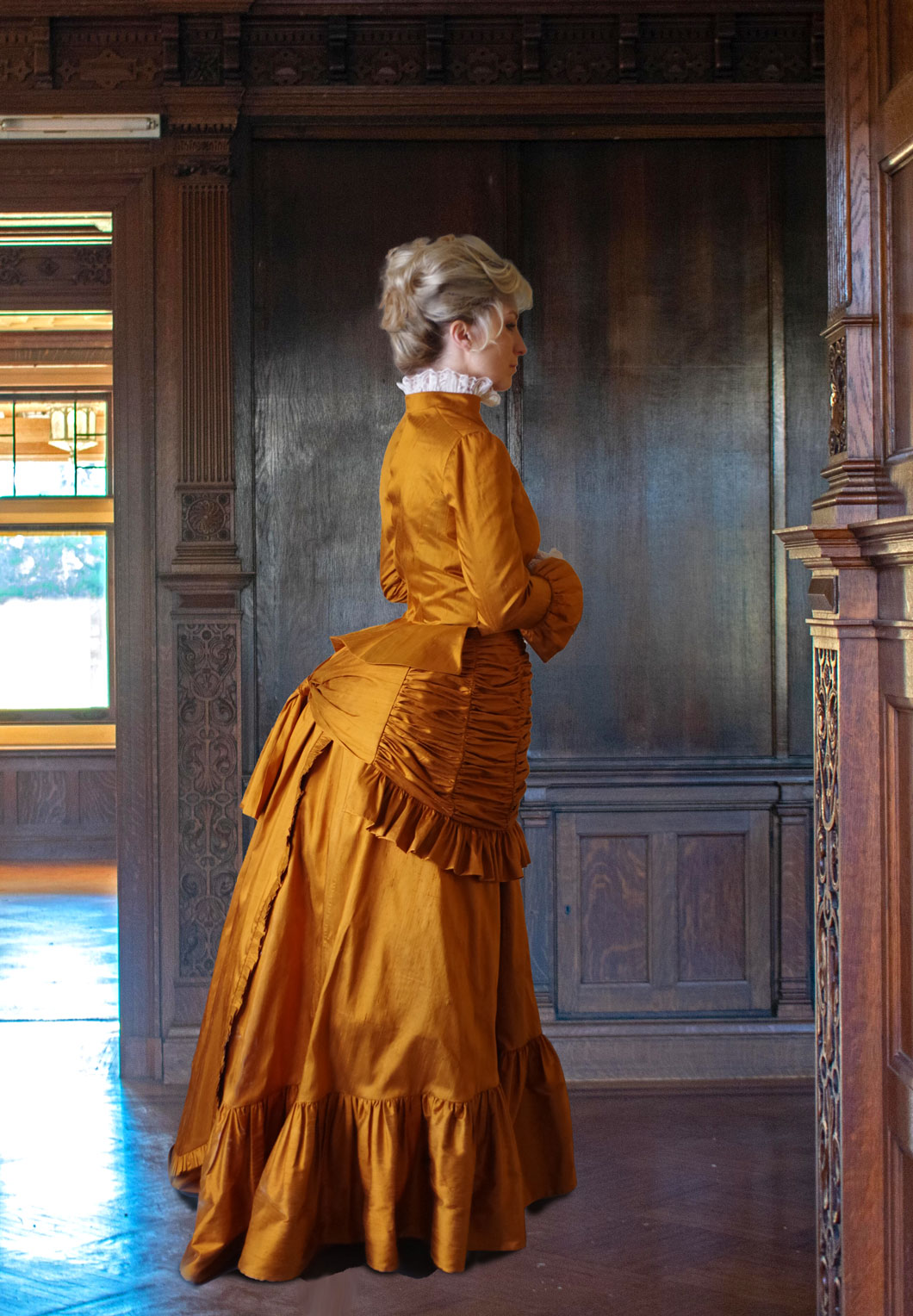 Victorian Bustle Dress Costume