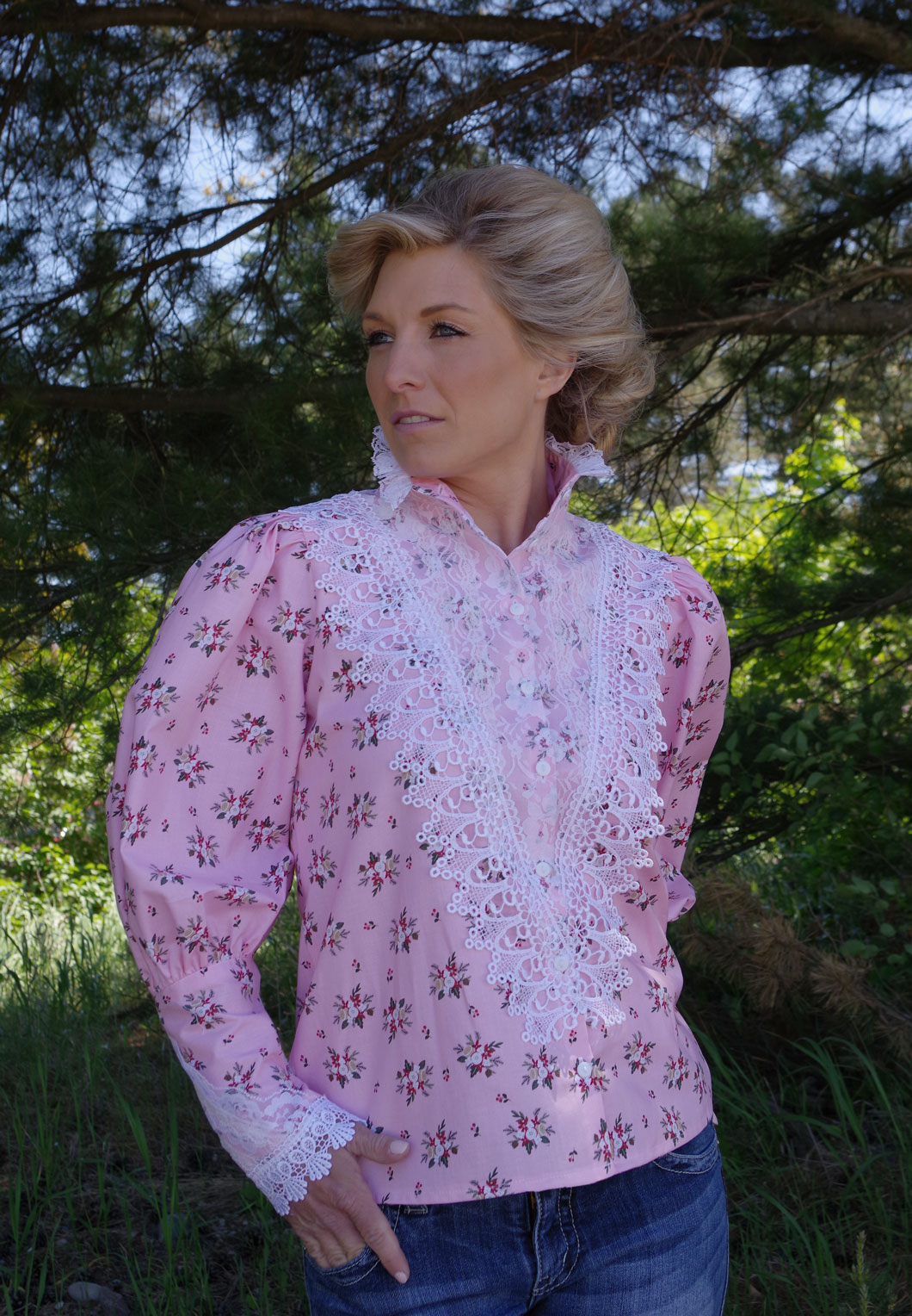 Der Wildsch\u00fctz Folkloristische blouse wit klassieke stijl Mode Traditionele jurken Folkloristische blouses Der Wildschütz