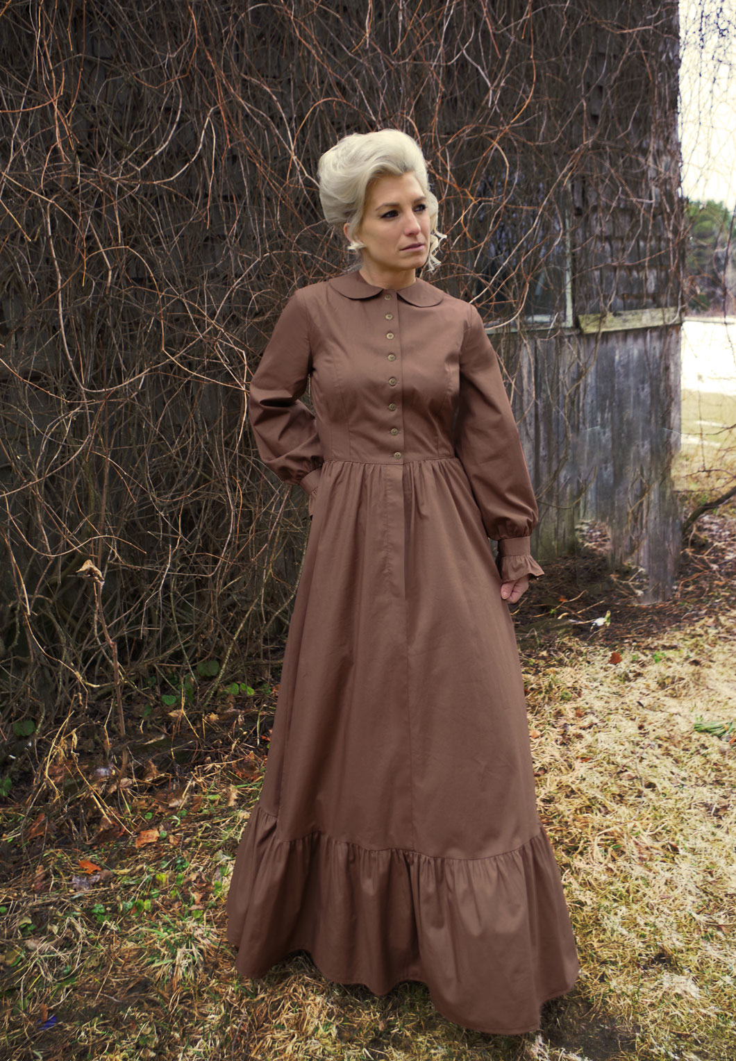 Pioneer Calico Blouse and Skirt