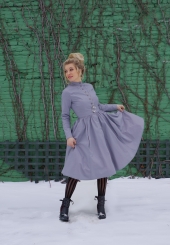 Mary Chestnut's Americana Victorian Cottagecore Vintage style Cotton Dress