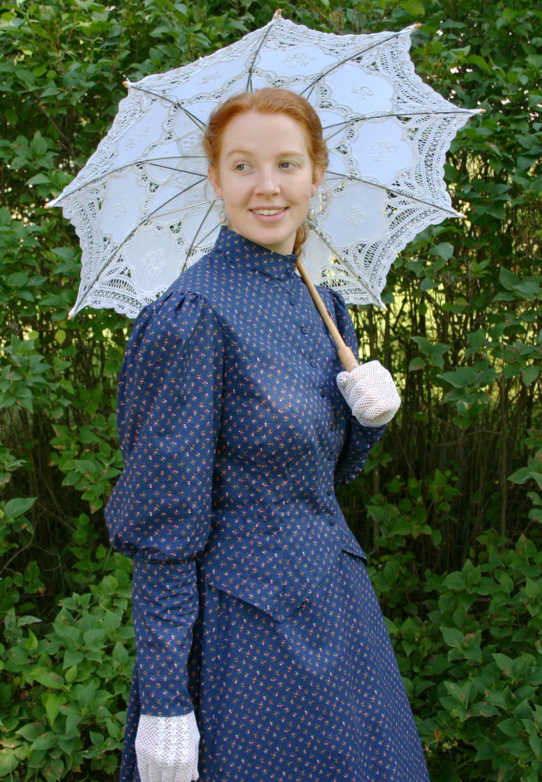 Rosie Victorian Print Blouse