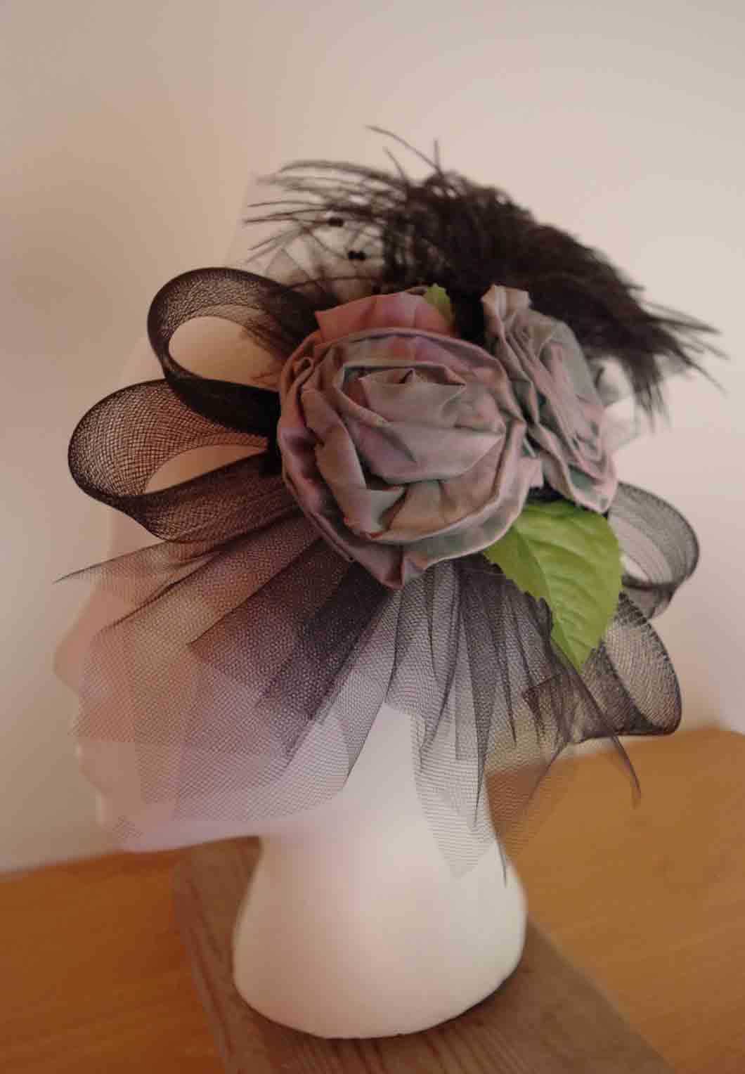 Silk Flower Headpiece on sale