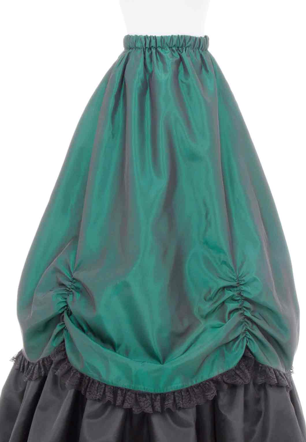 Corrina Victorian Lace Trimmed Over Skirt