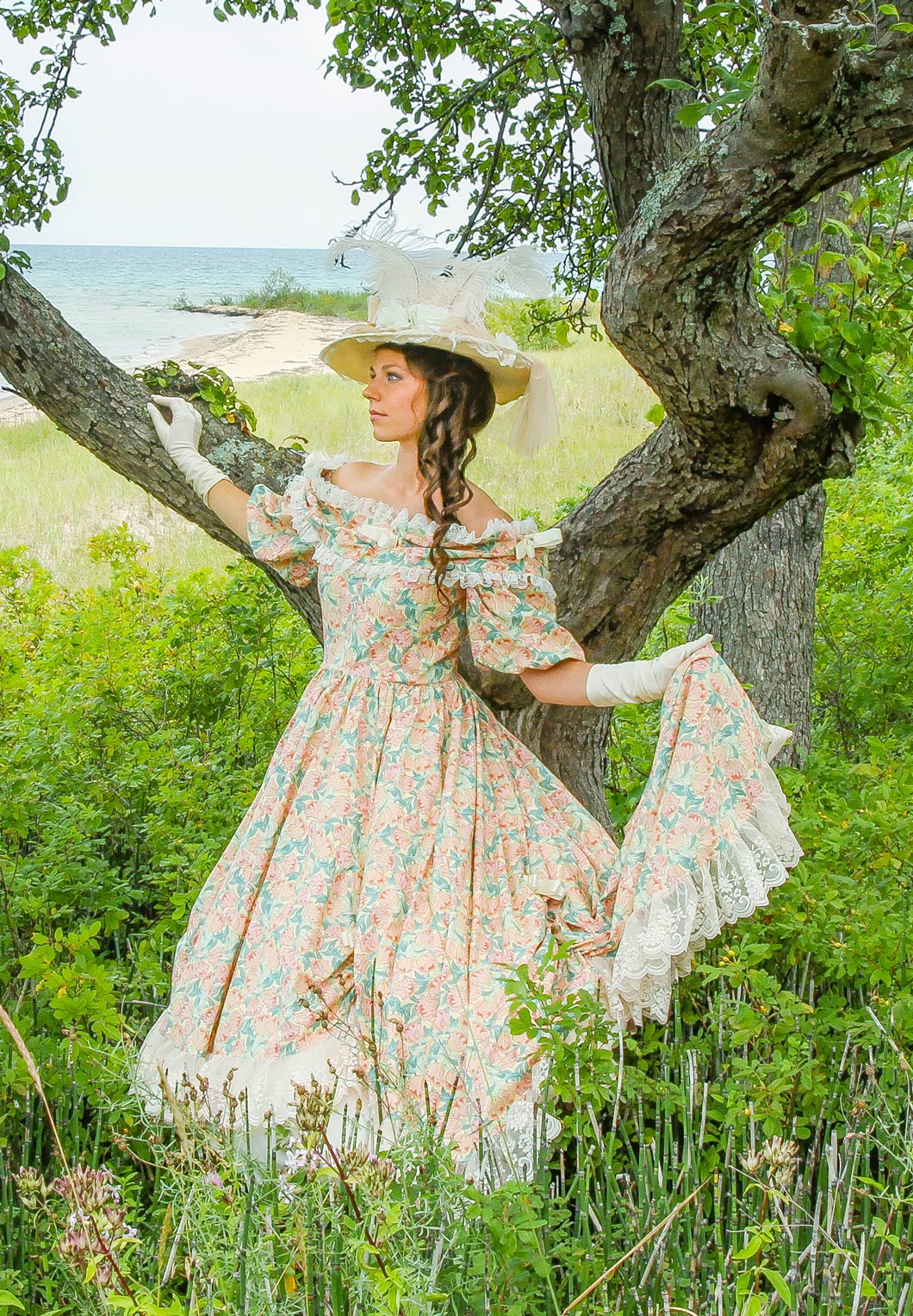 Victorian Civil War Styled Ball Gown Recollections