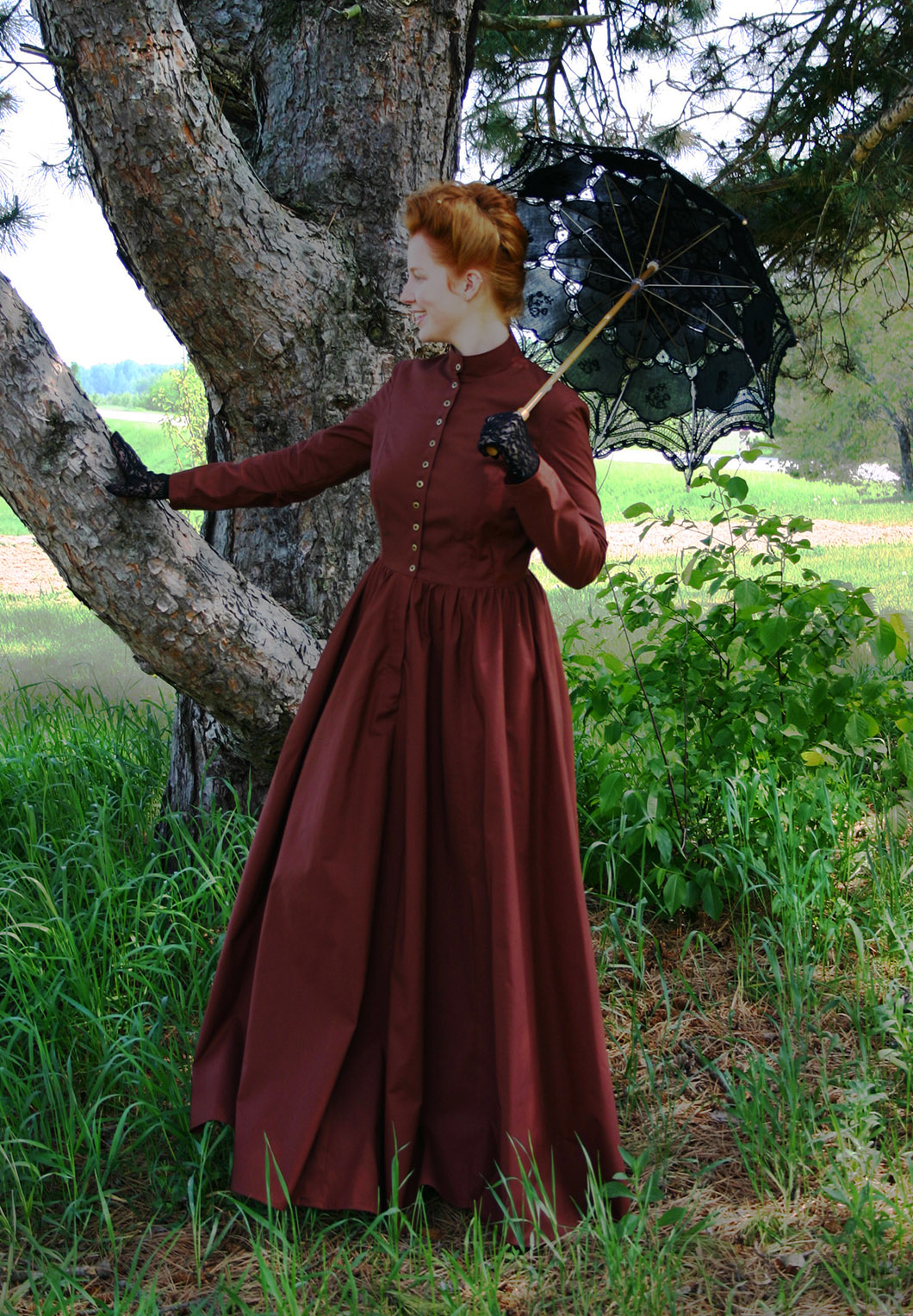 Mary Chestnut's Americana Victorian Cotton Dress | Recollections