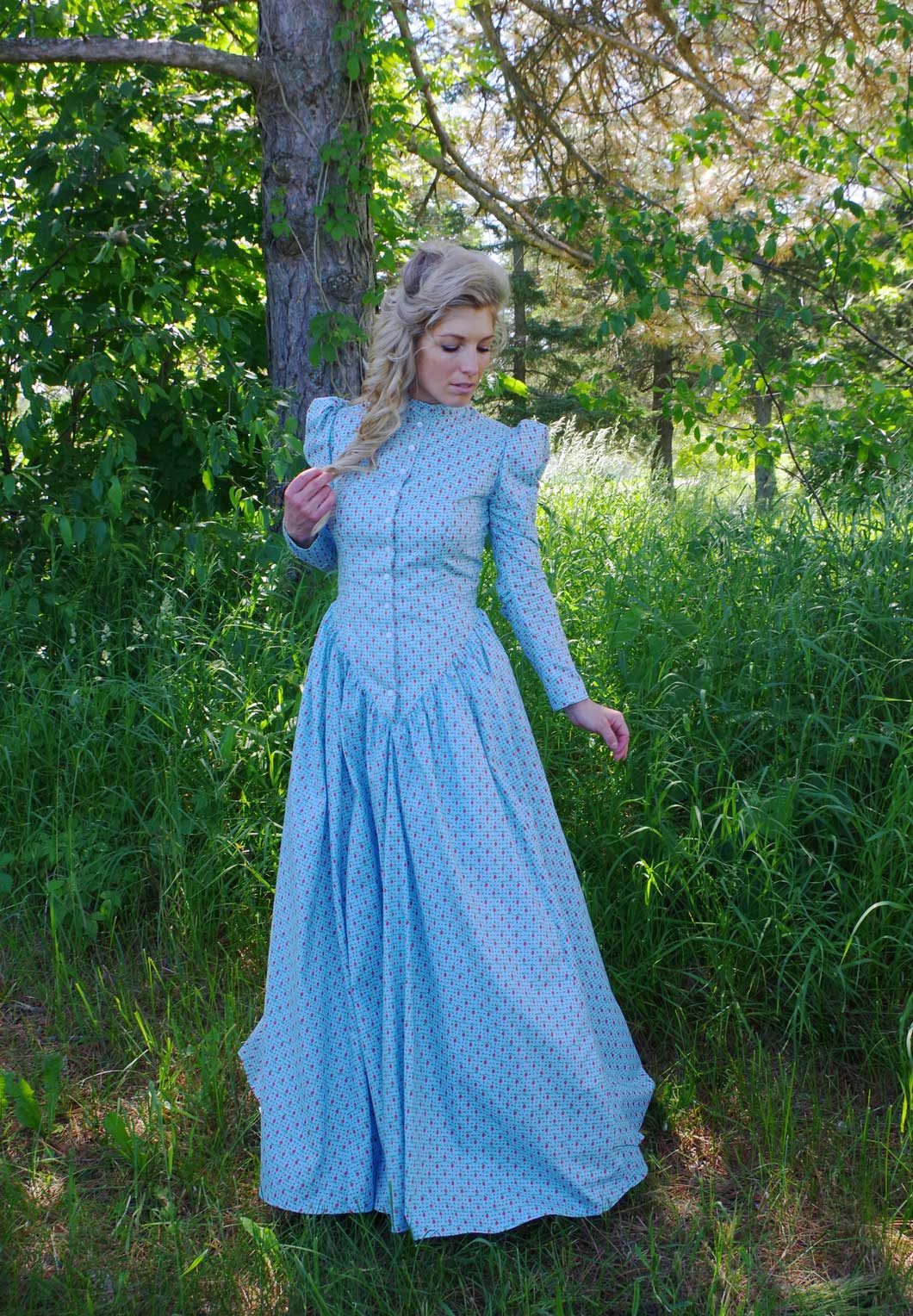 1800 western dresses