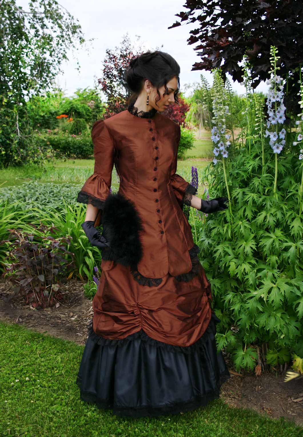 Caprice Victorian Bustle Dress