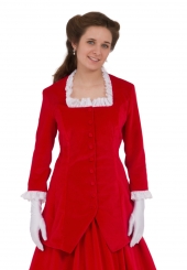 Emmanuelle Victorian Velvet Jacket
