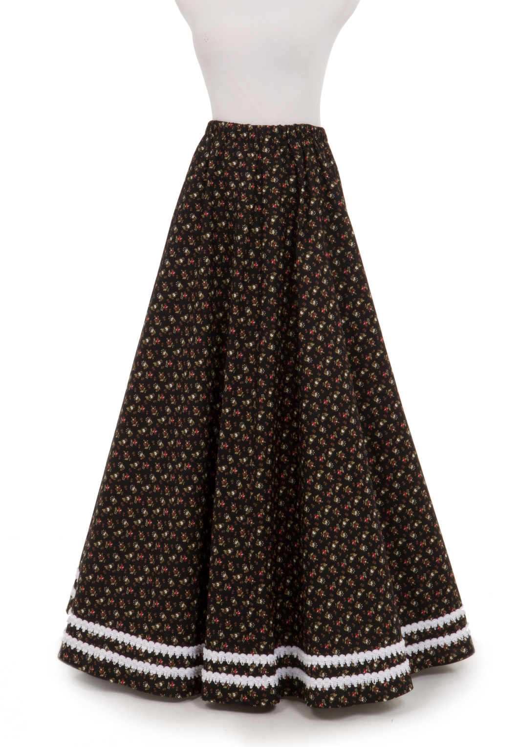 Braid Trimmed Victorian Skirt Recollections