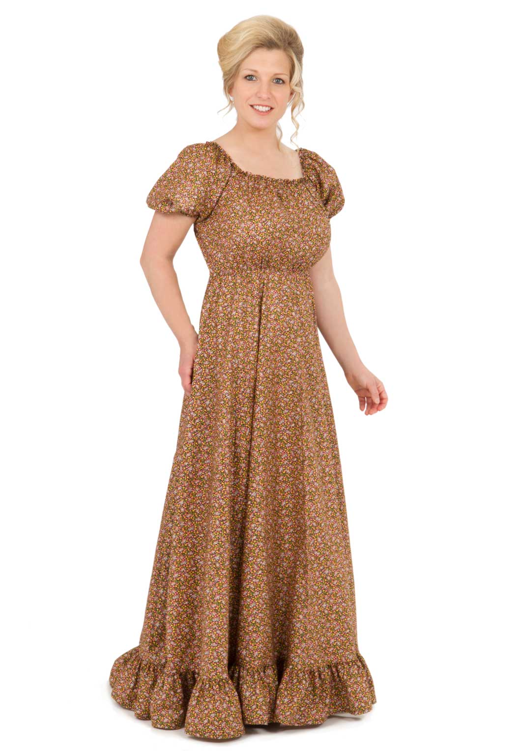 cotton peasant dress
