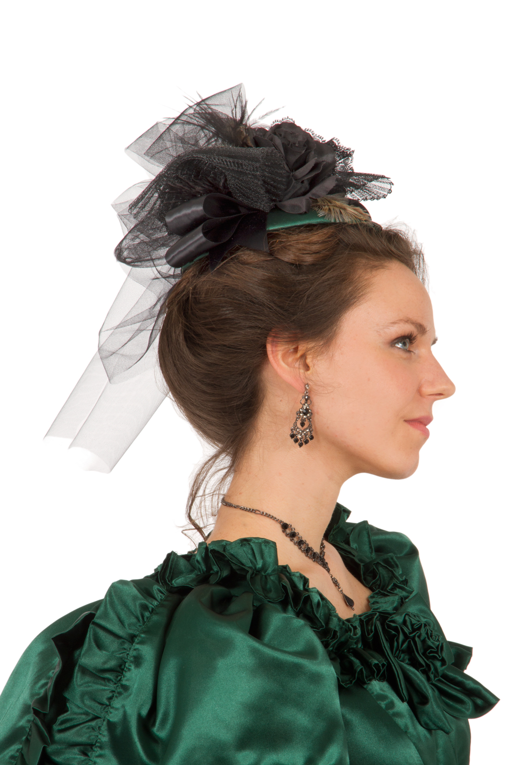 victorian teardrop hat