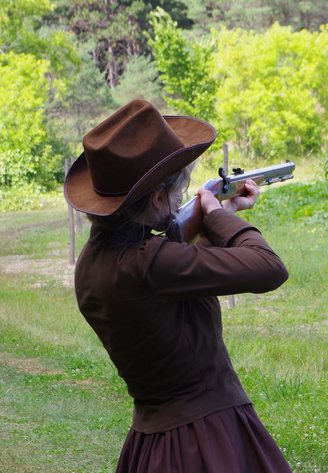 annie oakley cowboy hat
