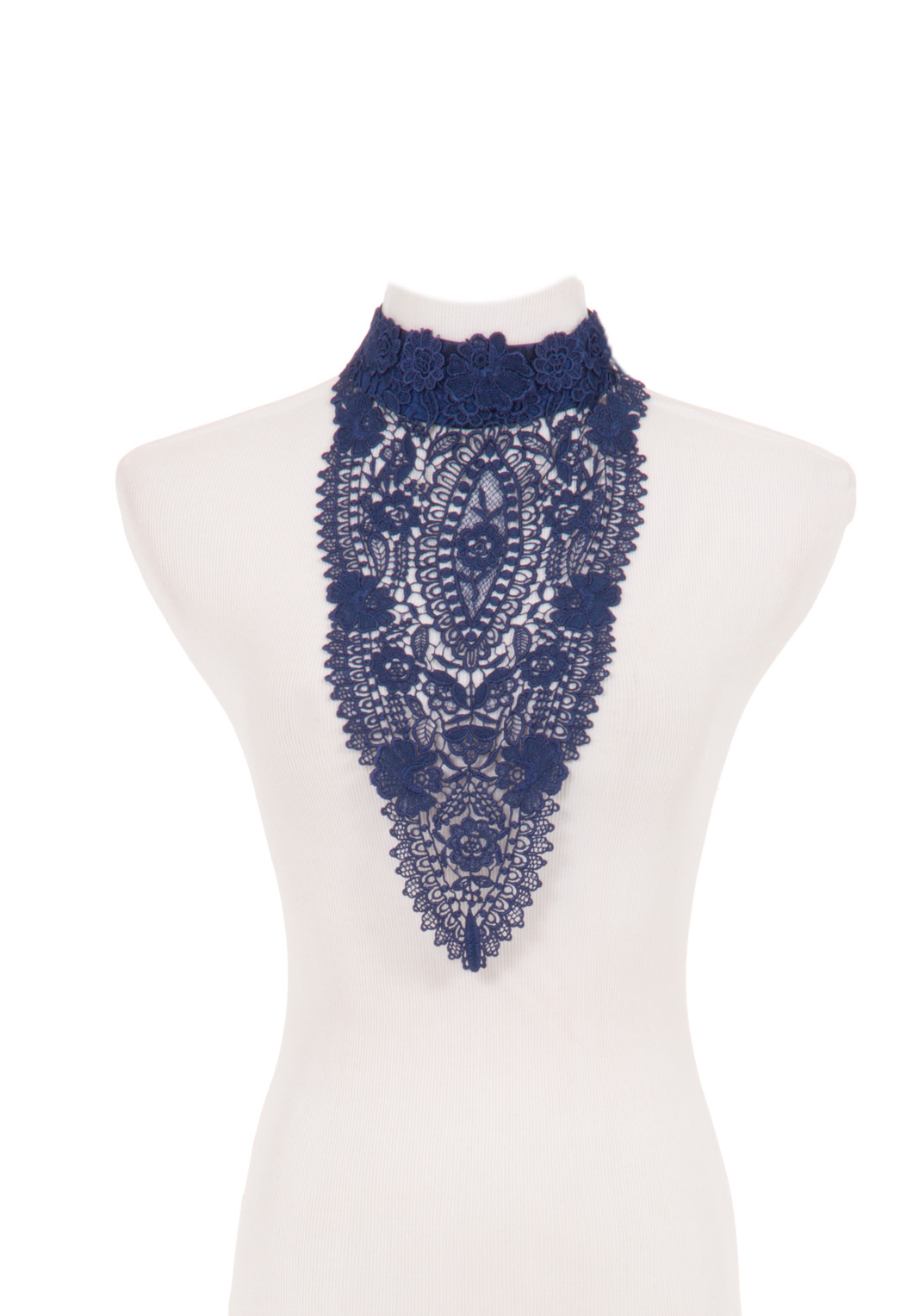 Blue Venice Lace Jabot Recollections