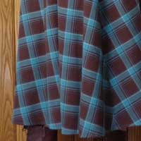 Brown-Teal Plaid