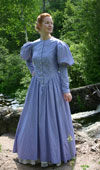 Victorian Calico Gown on sale