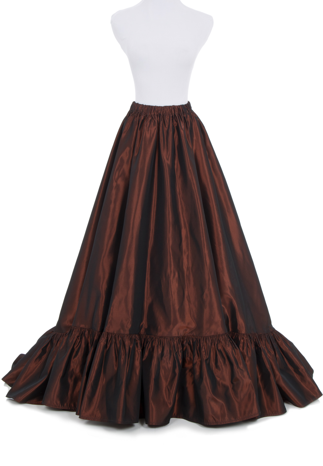 Victorian Taffeta Bustle Skirt | Recollections