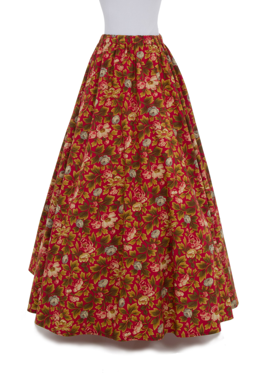 western split skirt