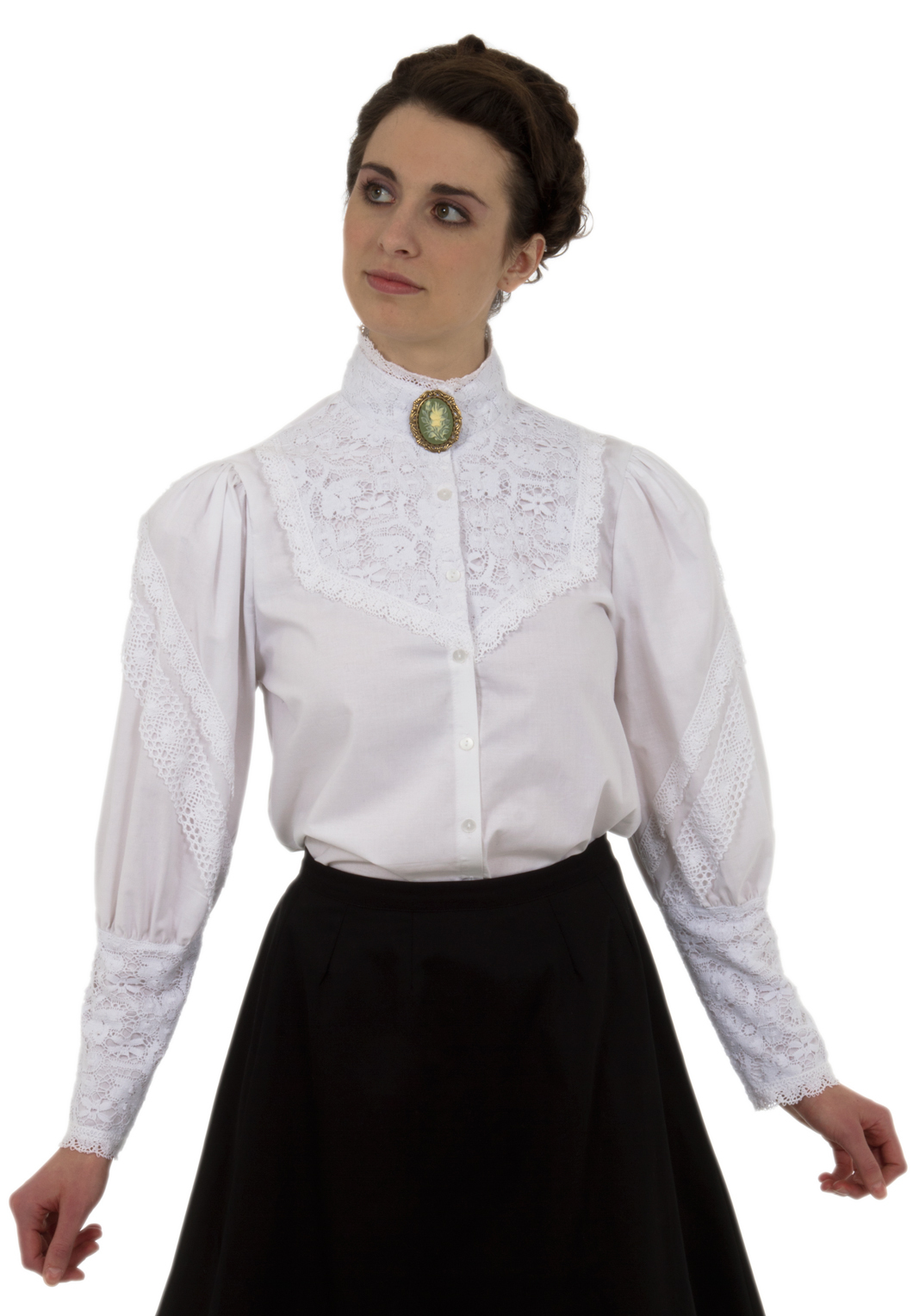 victorian white shirt