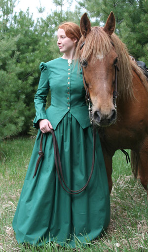 Victorian ladies riding outfit sale