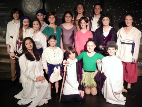 Cast of Sol Children Theatre Troupe's production of Peter Pan
