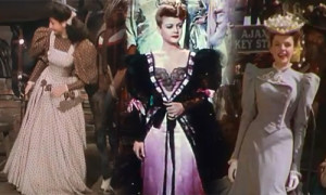 Virginia O'Brien, Angela Lansbury, and Judy Garland in "The Harvey Girls."