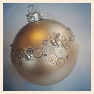 DIY Christmas ornament bauble