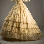 ruffled dress 19th century